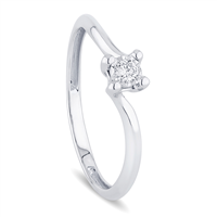 Anello Bliss Donna BL LUMINA in Oro bianco Diamante 20114547